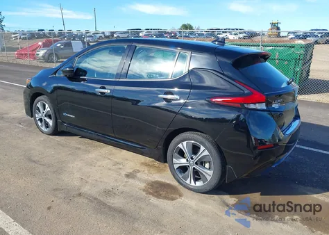 2019 Nissan Leaf Sl Plus из США, поврежденный, VIN 1N4BZ1CP9KC313133
